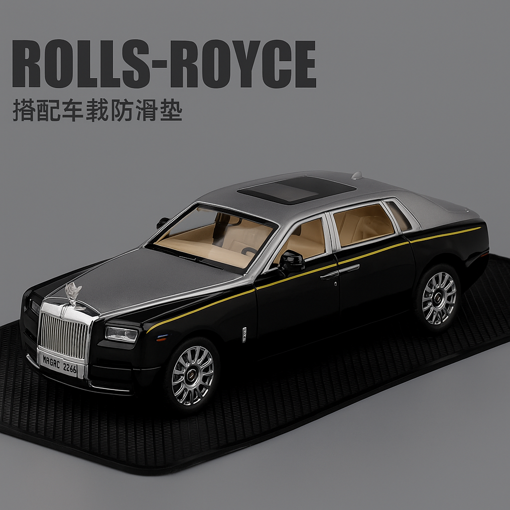 Luxury in Miniature: Premium Metal Rolls-Royce Phantom Replica